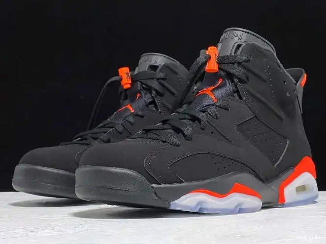 Cheap OG 384664-060 Jordan 6 Retro Black Infrared Air 0625